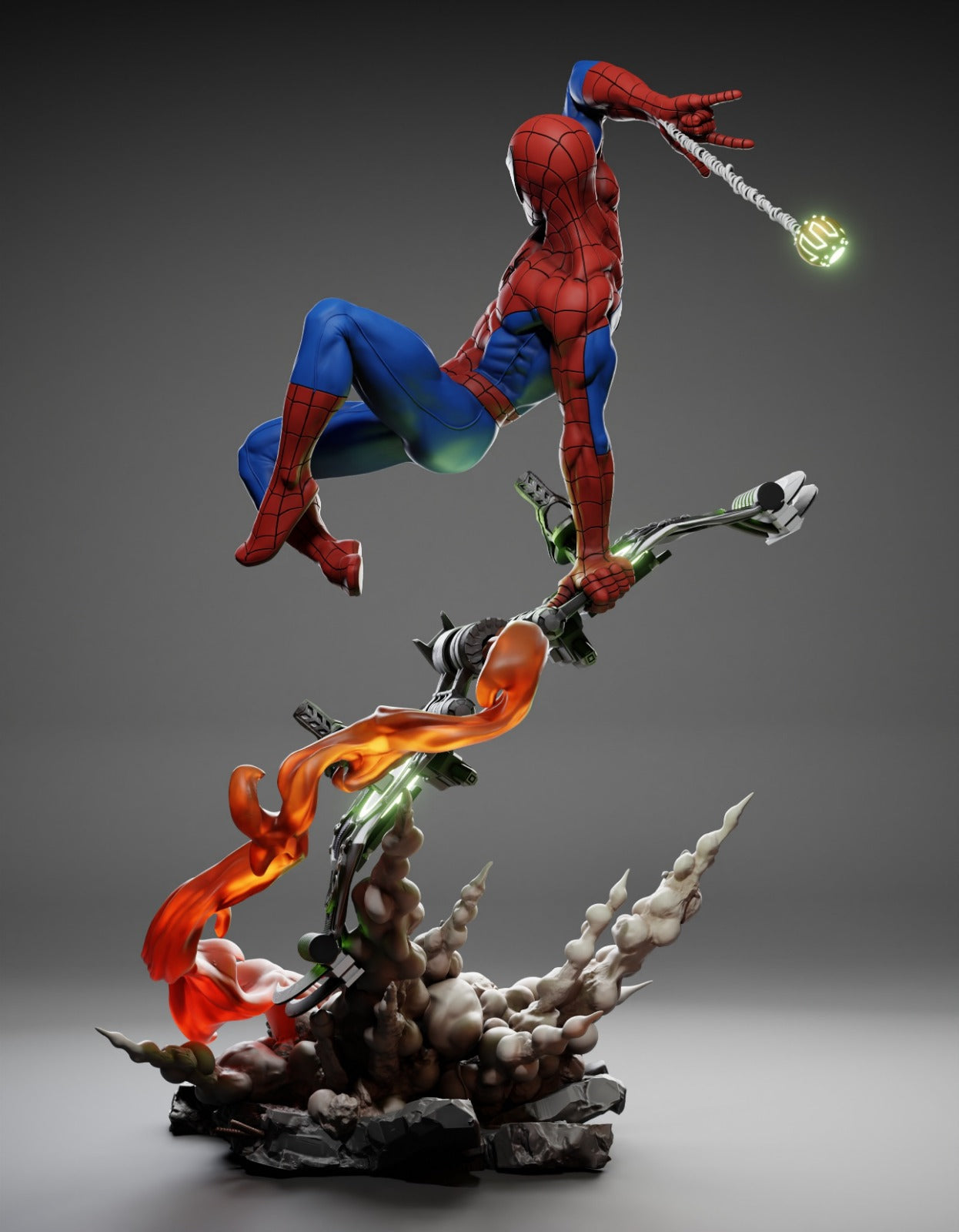1:12 Friendly Neighborhood Hero | 3D Printed Resin Garage Kit Figure | CA 3D Studios