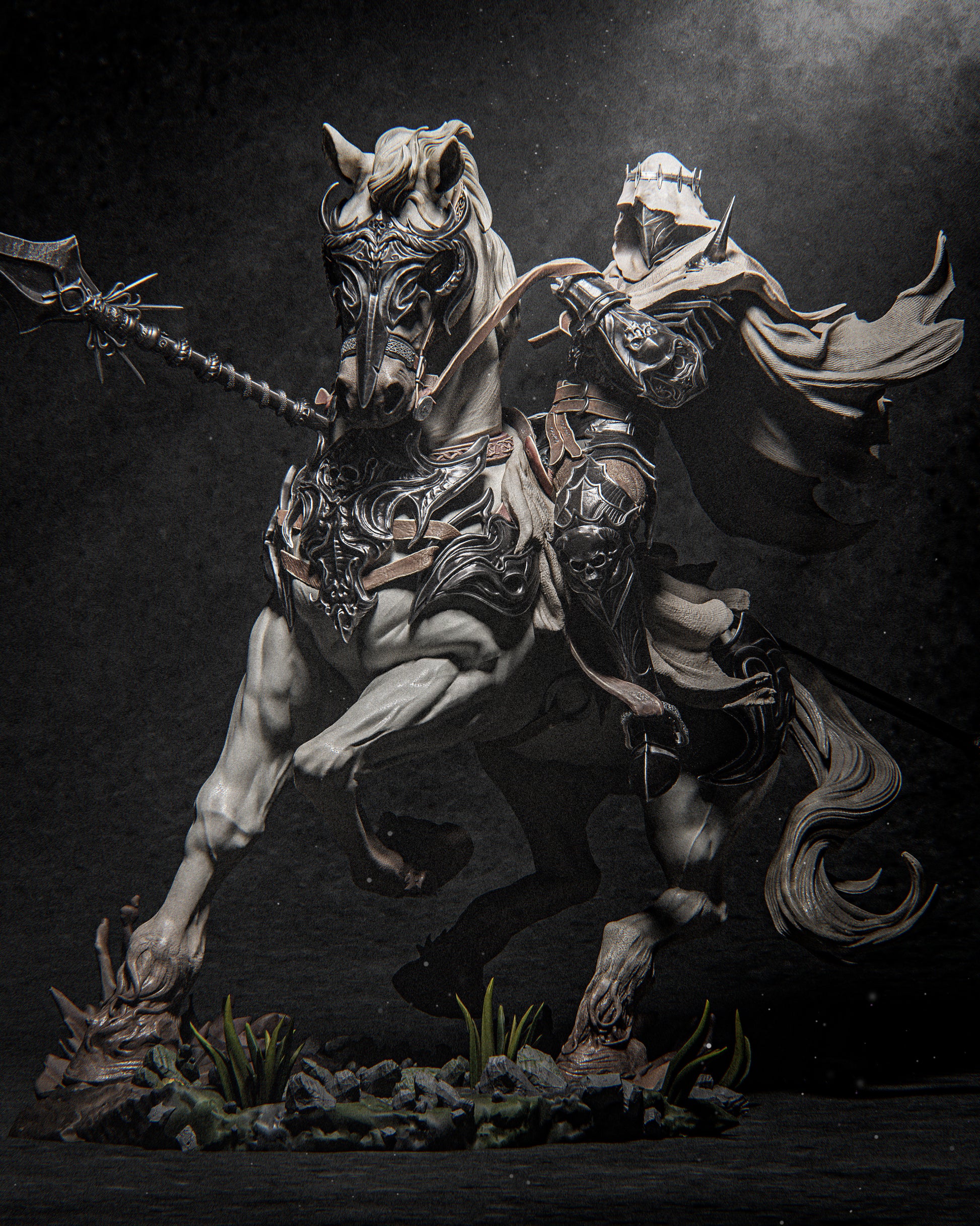 1:12 Knight Dareios | 3D Printed Resin Garage Kit Figure | CA 3D Studios