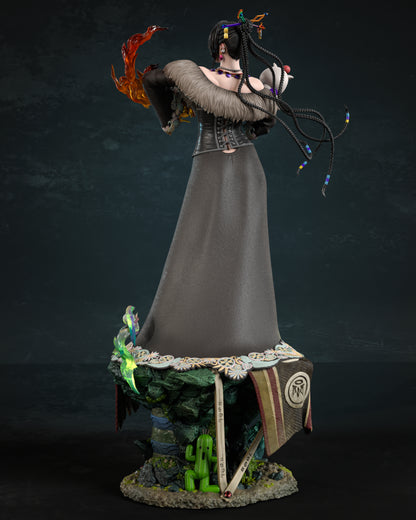1:12 Elemental Sorceress | 3D Print Resin Garage Kit Figure | CA 3D Studios