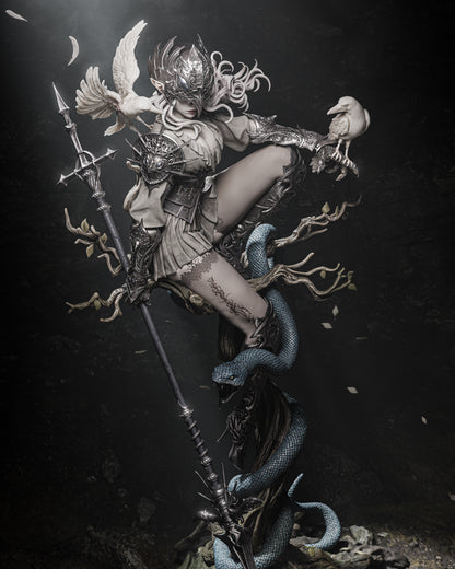 1:12 Lenora Queen of Crows | 3D Printed Resin Garage Kit Figure | CA 3D Studios