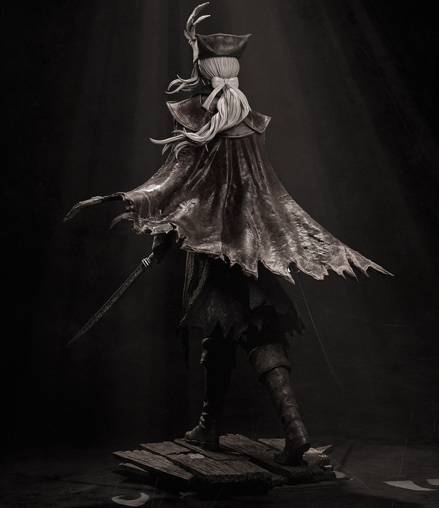 1:12 Elegant Hunter Duelist | 3D Printed Resin Garage Kit Figure | CA 3D Studios