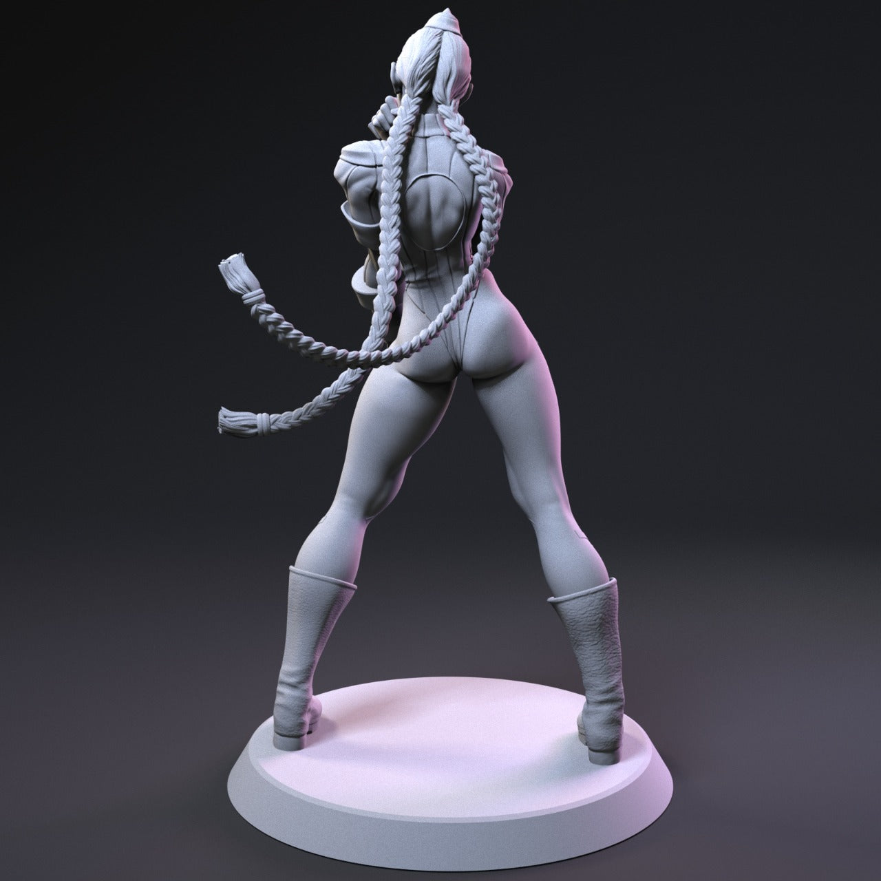 1:12 Close-Combat Fighter | 3D Printed Resin Garage Kit Figure | CA 3D Studios