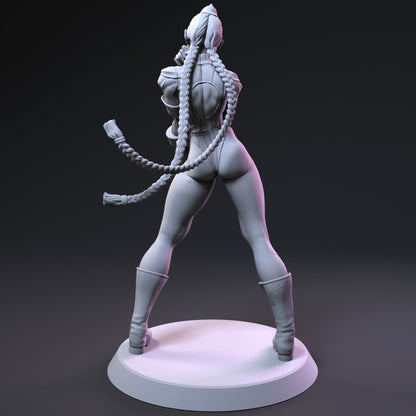 1:12 Close-Combat Fighter | 3D Printed Resin Garage Kit Figure | CA 3D Studios