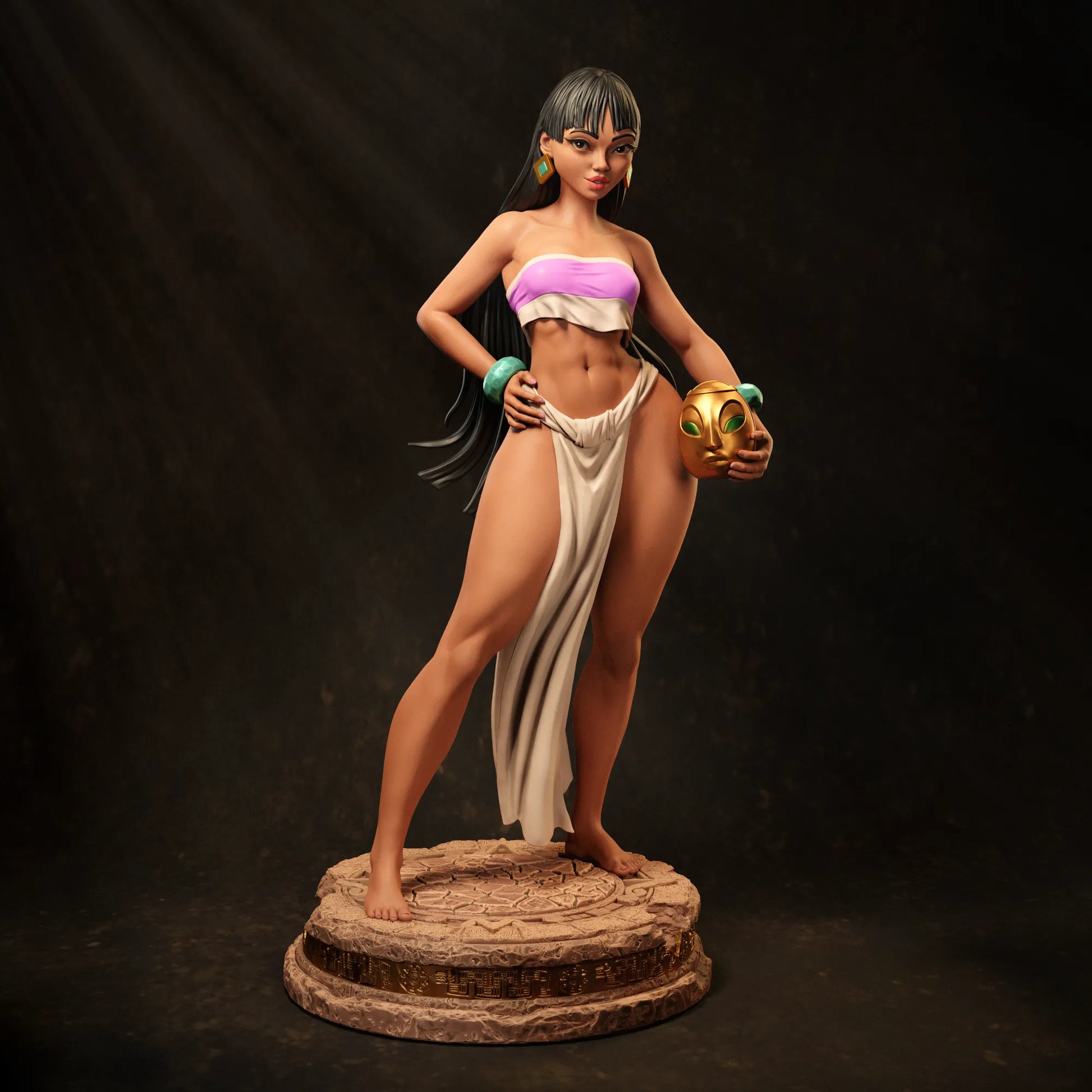 1:12 El Dorado’s Gem | Resin Garage Kit Figure Movie Fan Art | CA 3D Studios