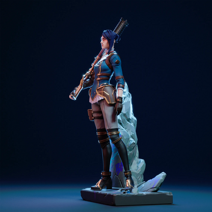 1:12 Hextech Marksman | Resin Garage Kit Figure Show Game Fan Art | CA 3D Studios