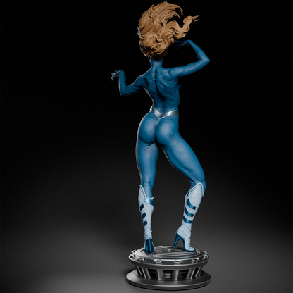 1:12 Vanishing Point | 3D Printed Resin Garage Kit Figure | CA 3D Studios