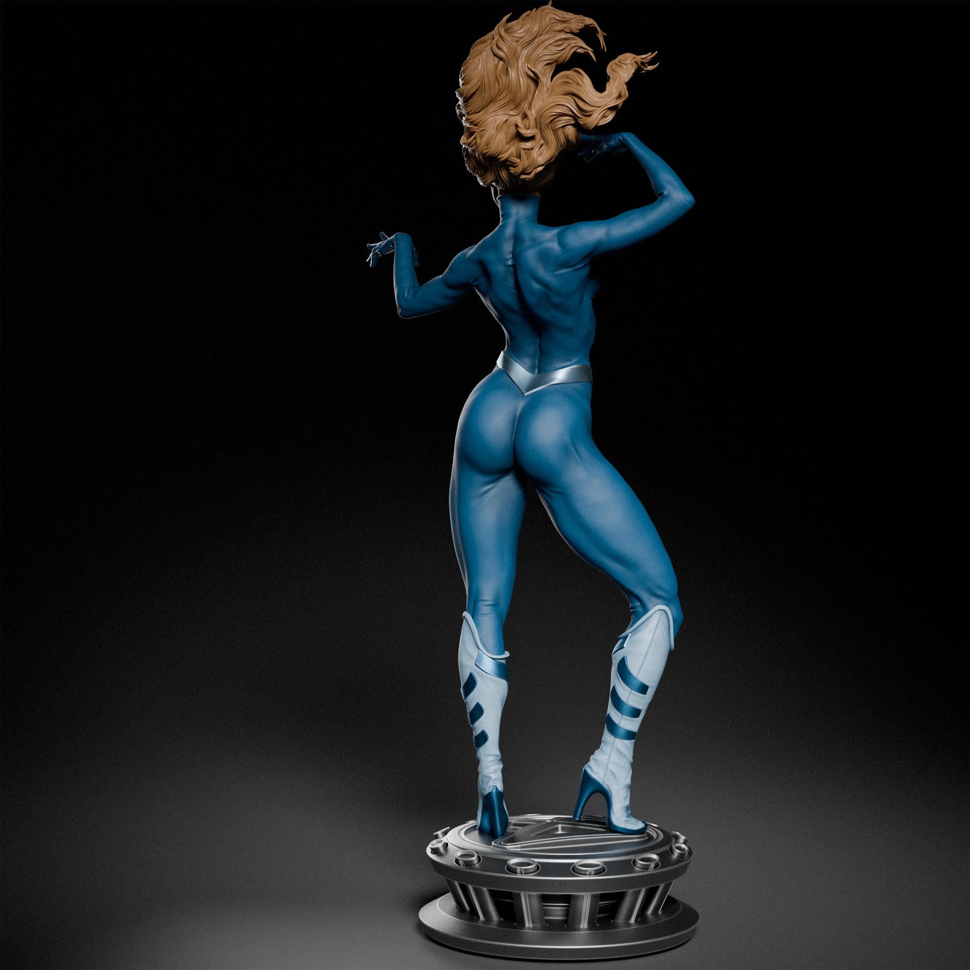 1:12 Vanishing Point | 3D Printed Resin Garage Kit Figure | CA 3D Studios
