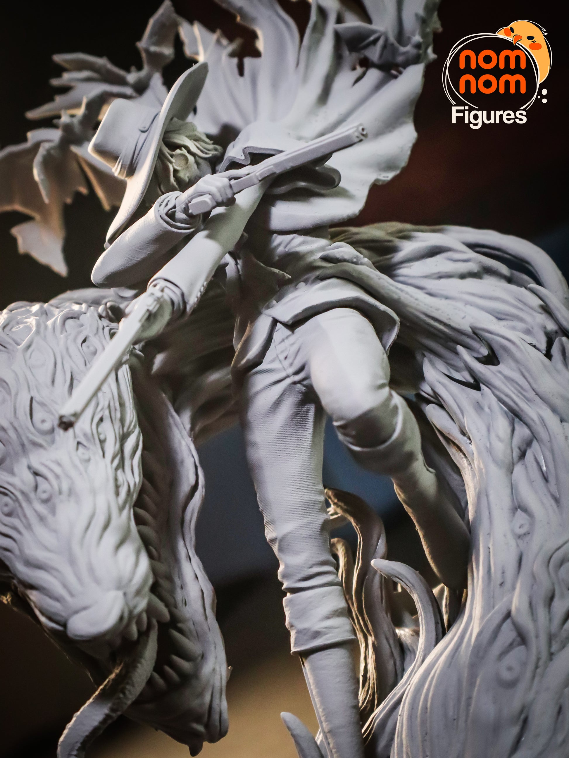 Legendary Vampire | Resin Garage Kit Sculpture Anime Statue | Nomnom Figures - Tattles Told 3D