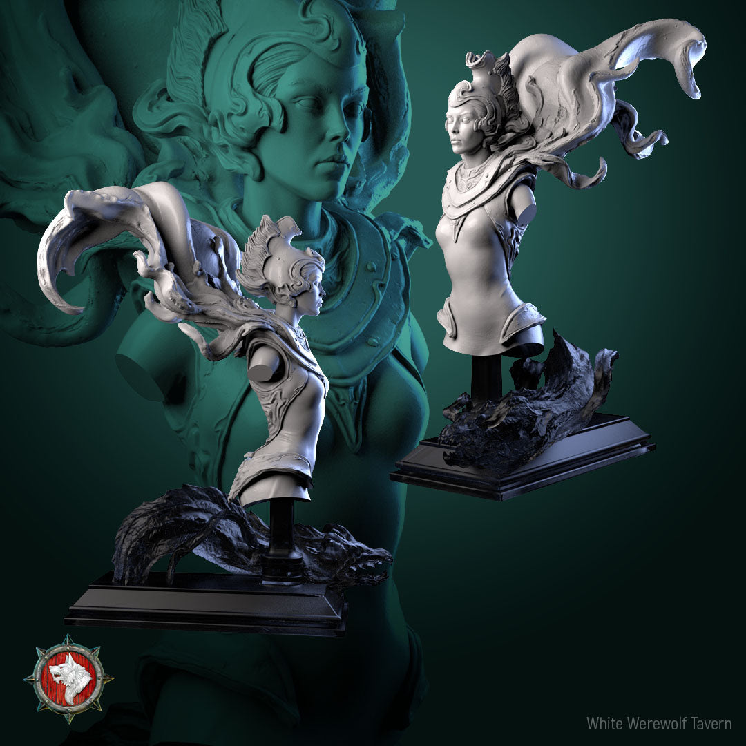 Ursula, Sea Witch Sorceress | Gaming or Display Miniature | White Werewolf Tavern