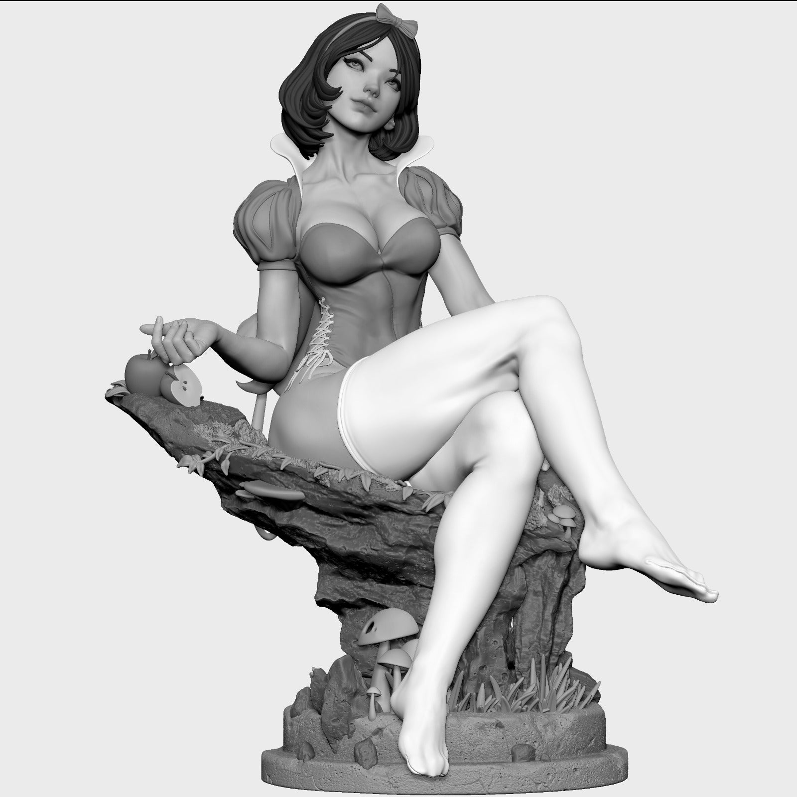 1:12 The Fairest of All | 3D Printed Resin Garage Kit Figure | CA 3D Studios