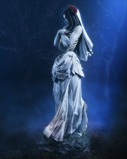 1:12 Undead Bride | 3D Printed Resin Garage Kit Figure | CA 3D Studios