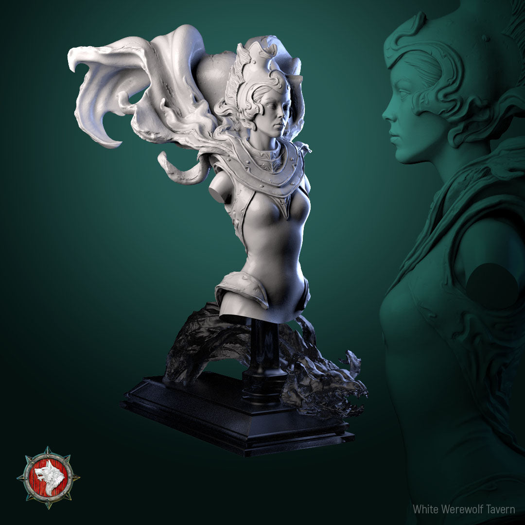 Ursula, Sea Witch Sorceress | Gaming or Display Miniature | White Werewolf Tavern