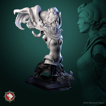 Ursula, Sea Witch Sorceress | Gaming or Display Miniature | White Werewolf Tavern