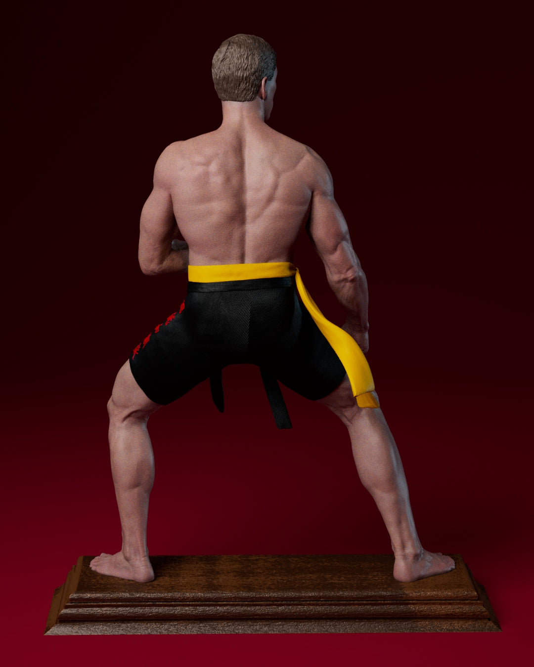 1:12 Underground Tournament Fighter | 3D Printed Resin Garage Kit Figure | CA 3D Studios