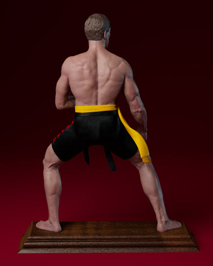 1:12 Underground Tournament Fighter | 3D Printed Resin Garage Kit Figure | CA 3D Studios