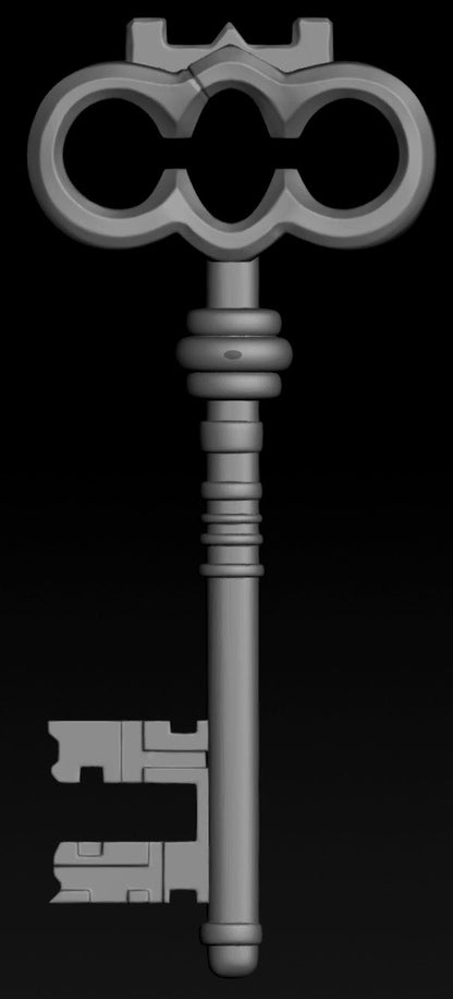 Wicked Hills Asylum Key Set, Props, Decoration | D&D TTRPG Miniature | Great Grimoire