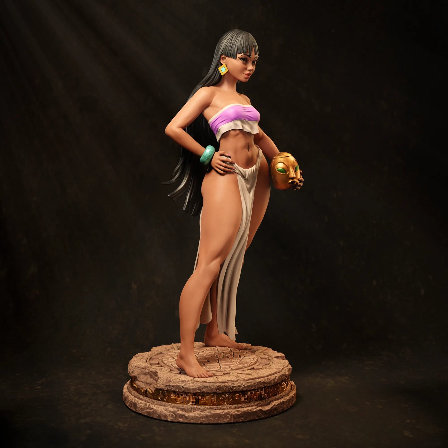 1:12 El Dorado’s Gem | Resin Garage Kit Figure Movie Fan Art | CA 3D Studios