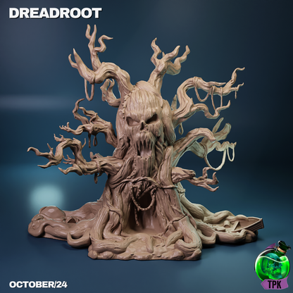 The Cursed Tree & Swamp Pathway Terrain | Tabletop Gaming Mini | TPKLab - Tattles Told 3D
