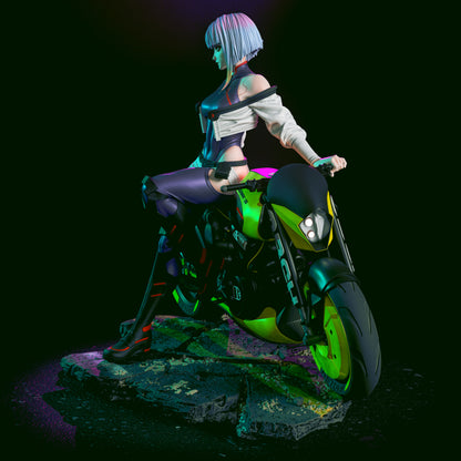 1:12 To a Neon Sky | 3D Print Resin Garage Kit Figure | CA 3D Studios
