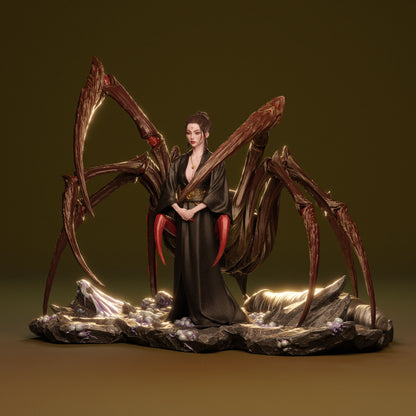 1:12 Queen Spider | 3D Printed Resin Garage Kit Figure | CA 3D Studios