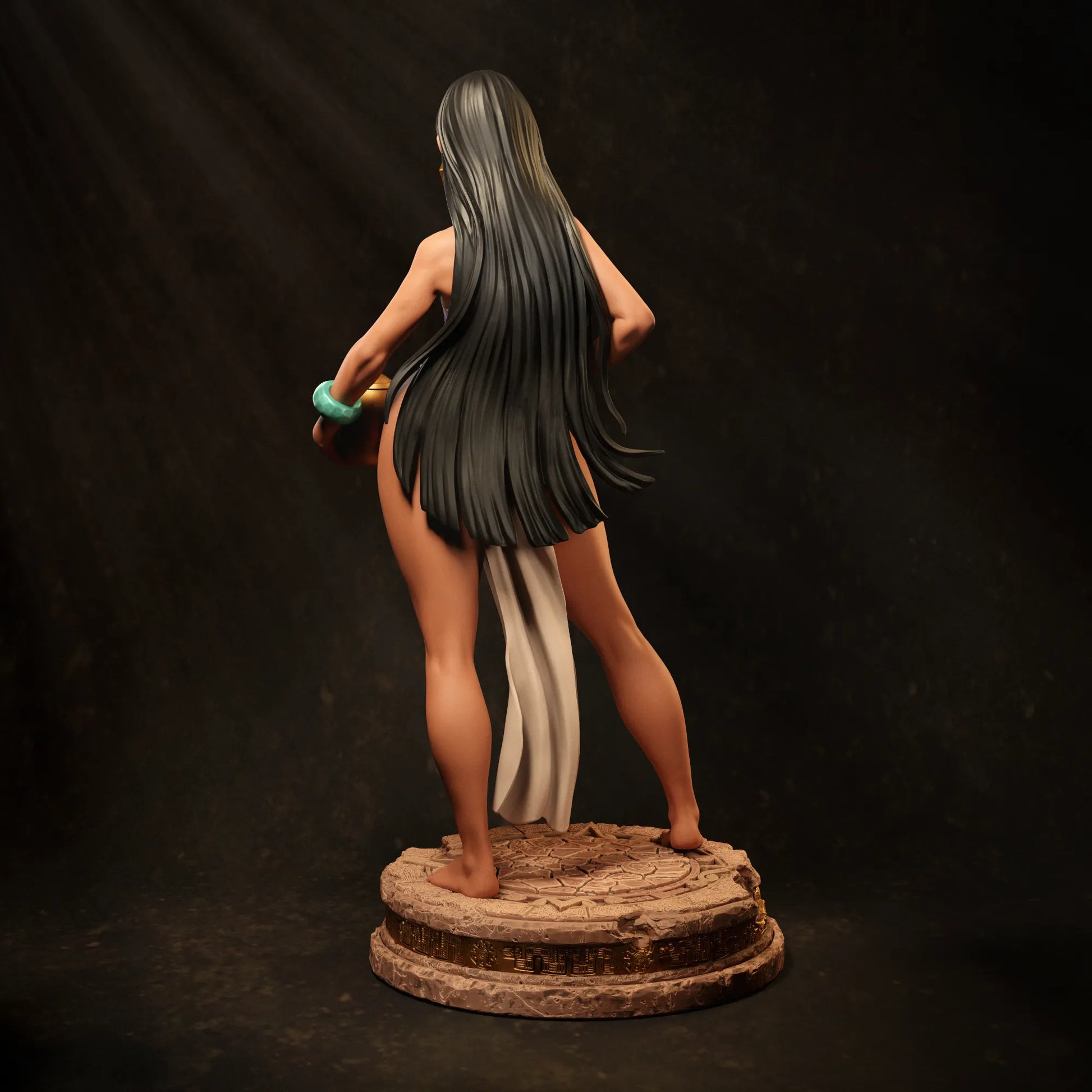 1:12 El Dorado’s Gem | Resin Garage Kit Figure Movie Fan Art | CA 3D Studios