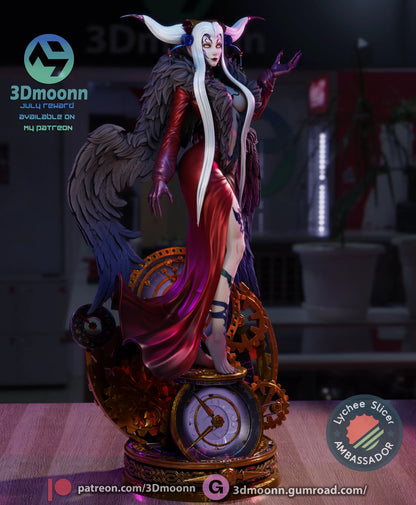 1:12 Sorceress of Space and Time | Anime Resin Garage Kit | 3Dmoonn