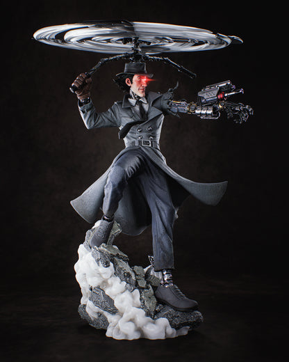 1:12 Go Go Justice | 3D Printed Resin Garage Kit Figure | CA 3D Studios