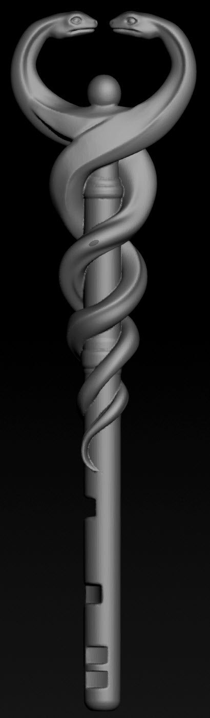 Wicked Hills Asylum Key Set, Props, Decoration | D&D TTRPG Miniature | Great Grimoire