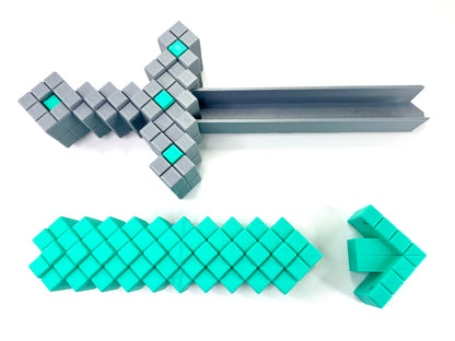 8 Bit Sword of Dice Rolling | D&D TTRPG Game Accessory | Custom Miniature Maker