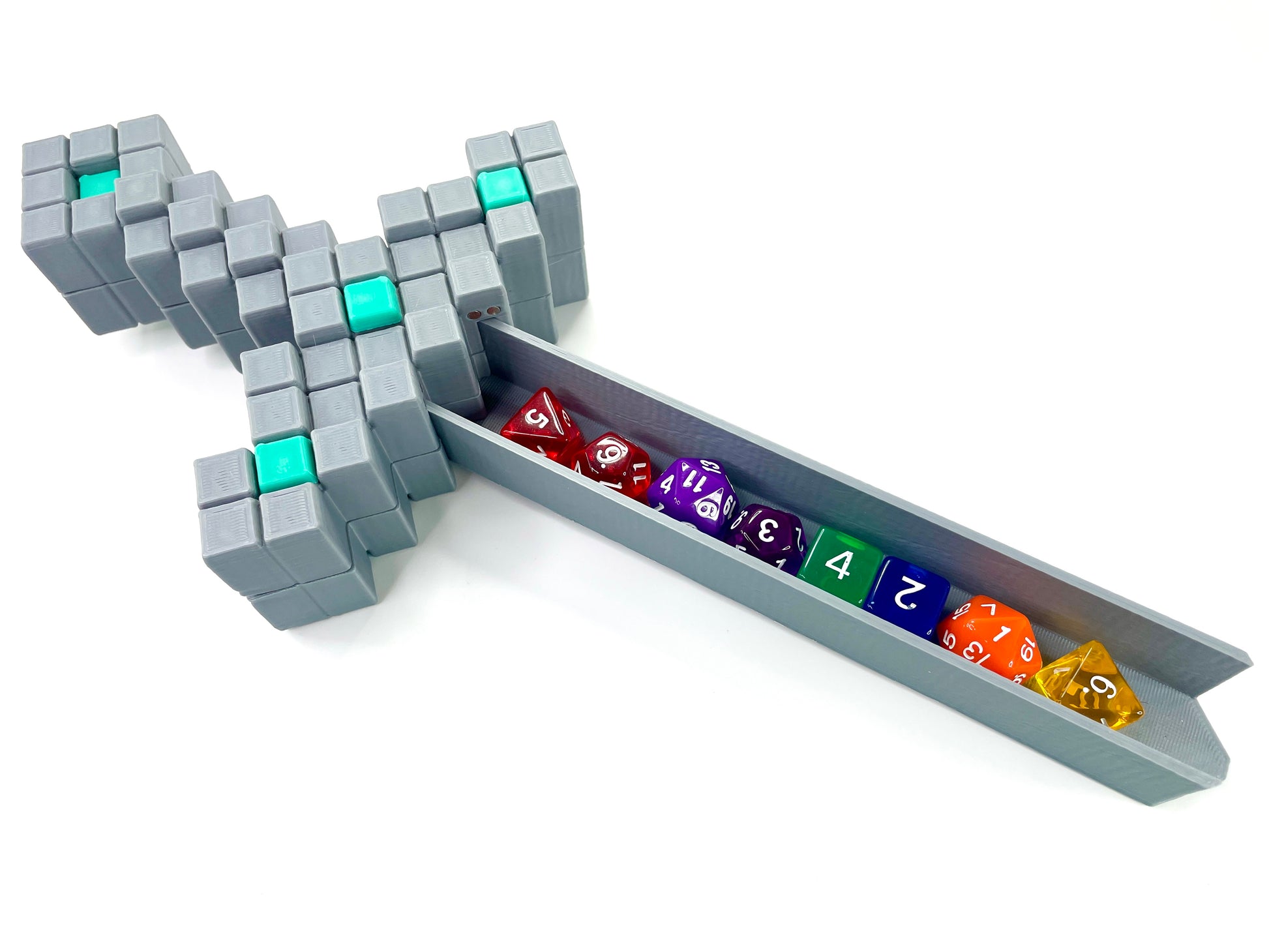 8 Bit Sword of Dice Rolling | D&D TTRPG Game Accessory | Custom Miniature Maker