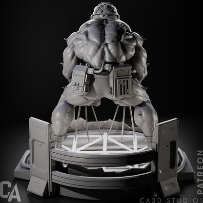 1:12 Feral Weapon | 3D Printed Resin Garage Kit Figure | CA 3D Studios