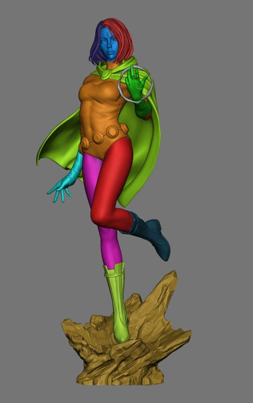 1:12 Shadow Sorceress | 3D Printed Resin Garage Kit Figure | CA 3D Studios