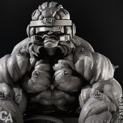 1:12 Feral Weapon | 3D Printed Resin Garage Kit Figure | CA 3D Studios