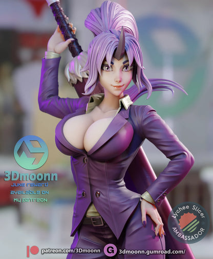 1:12 Number One Secretary | Anime Resin Garage Kit | 3Dmoonn