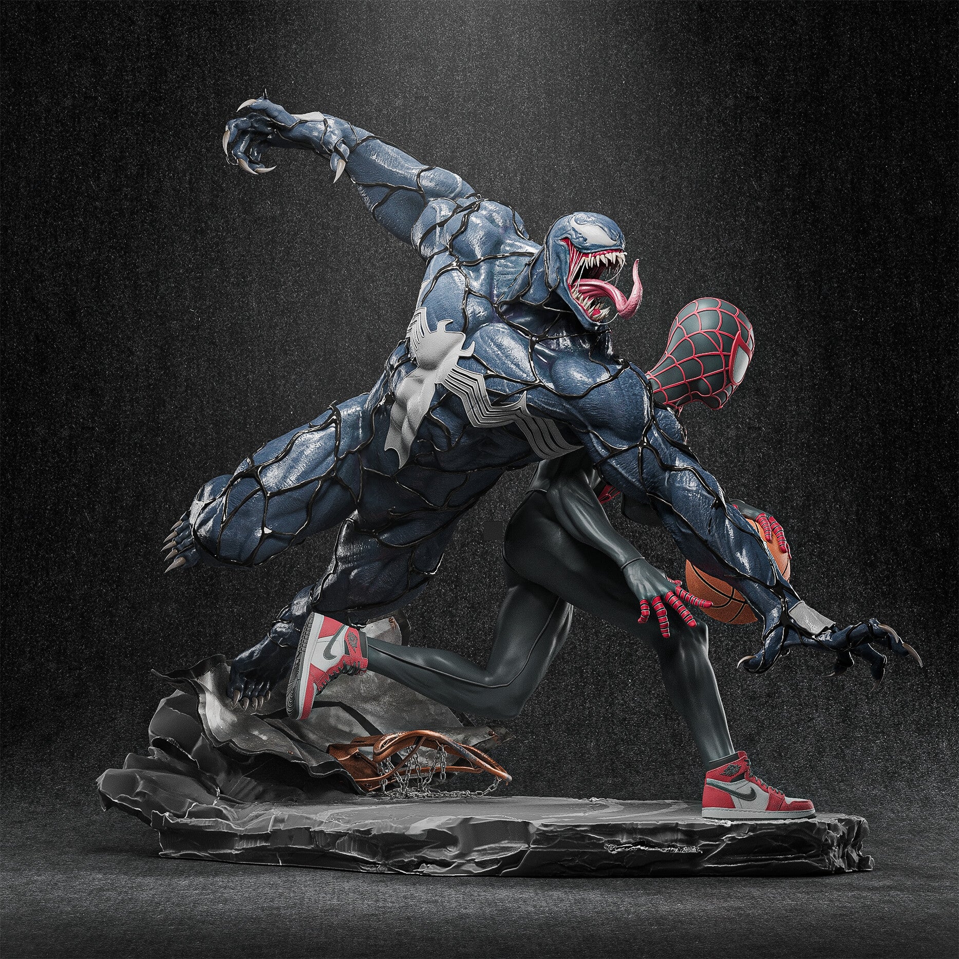 1:12 Super Powered 1v1 | 3D Printed Resin Garage Kit Figure | CA 3D Studios