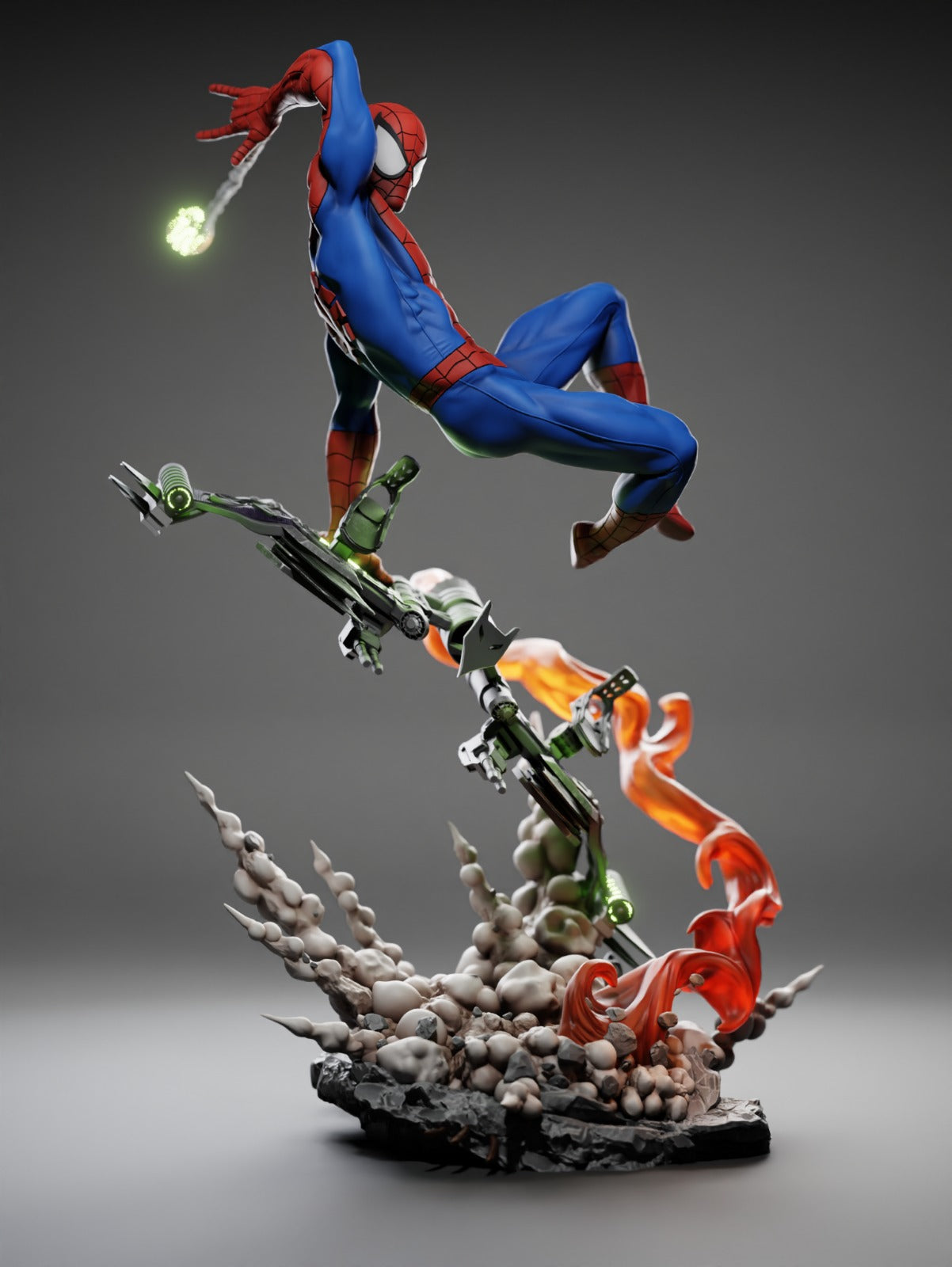 1:12 Friendly Neighborhood Hero | 3D Printed Resin Garage Kit Figure | CA 3D Studios