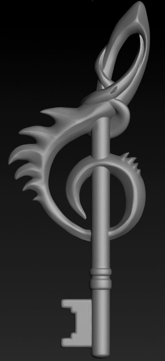 Wicked Hills Asylum Key Set, Props, Decoration | D&D TTRPG Miniature | Great Grimoire