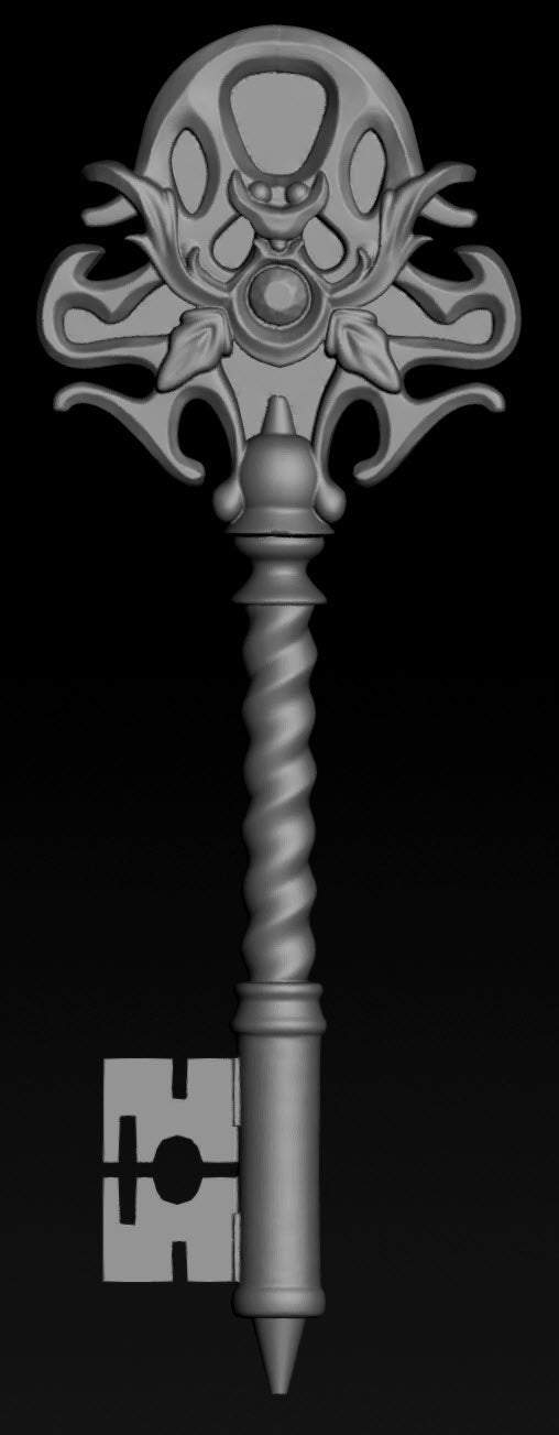 Wicked Hills Asylum Key Set, Props, Decoration | D&D TTRPG Miniature | Great Grimoire