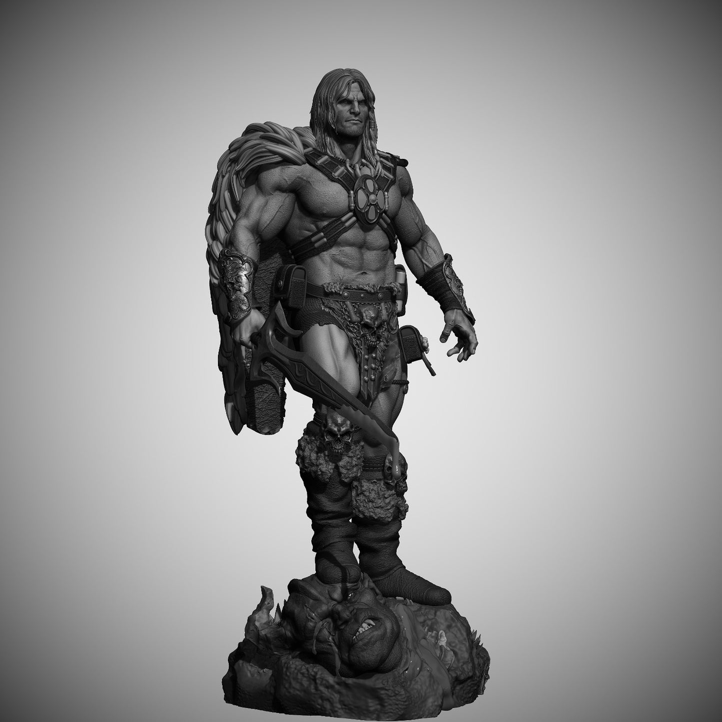 1:12 Universal Master | 3D Printed Resin Garage Kit Figure | CA 3D Studios