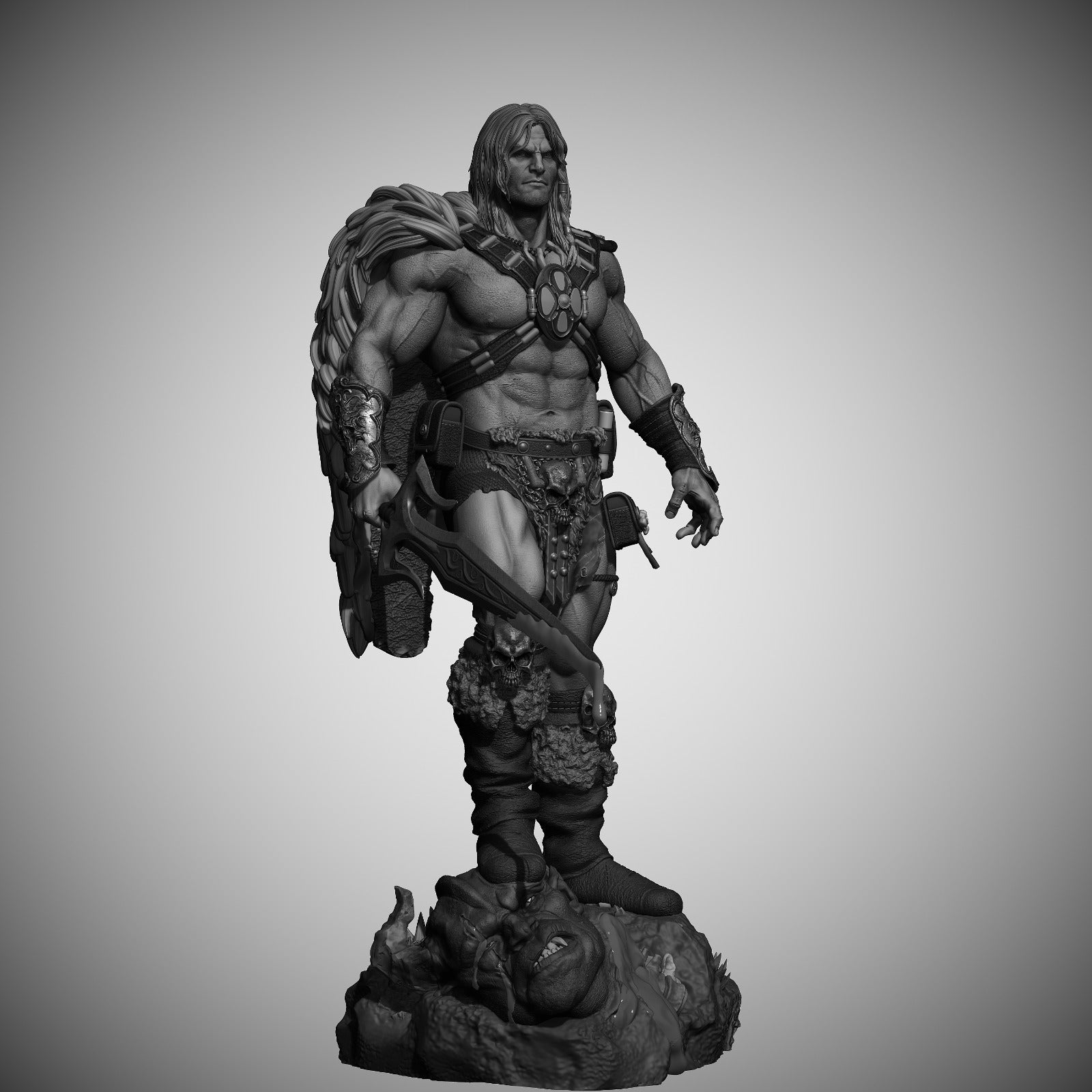 1:12 Universal Master | 3D Printed Resin Garage Kit Figure | CA 3D Studios