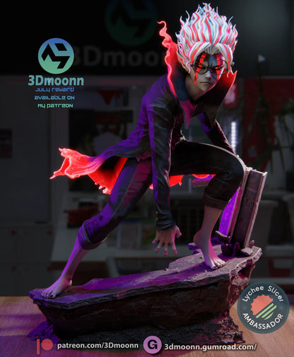 1:12 Dandadadan | Anime Resin Garage Kit | 3Dmoonn