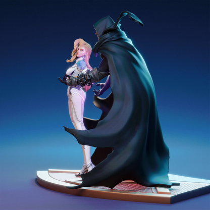 1:12 Light and Dark | Resin Garage Kit Figure Comic Game Fan Art | CA 3D Studios