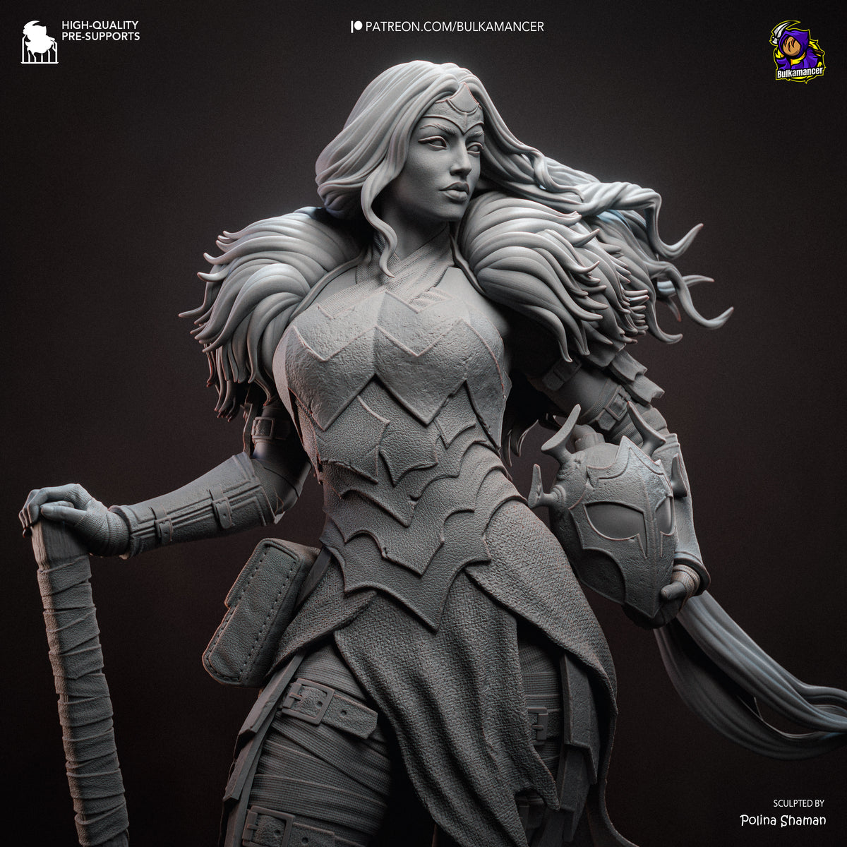 Ingeniero de escuadrón aerotransportado | Figura de kit de resina para garaje | Bulkamancer Sculpts