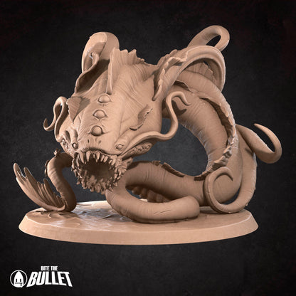 D&D Aboleth miniature from Tattles Told 3D, detailed aquatic creature figure for tabletop role-playing games.