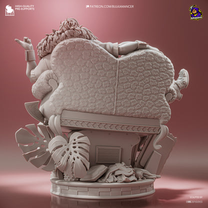 Ingeniero de escuadrón aerotransportado | Figura de kit de resina para garaje | Bulkamancer Sculpts