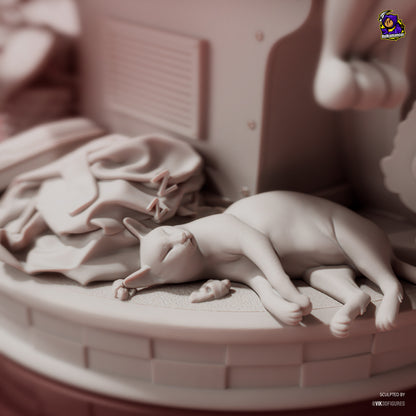 Ingeniero de escuadrón aerotransportado | Figura de kit de resina para garaje | Bulkamancer Sculpts