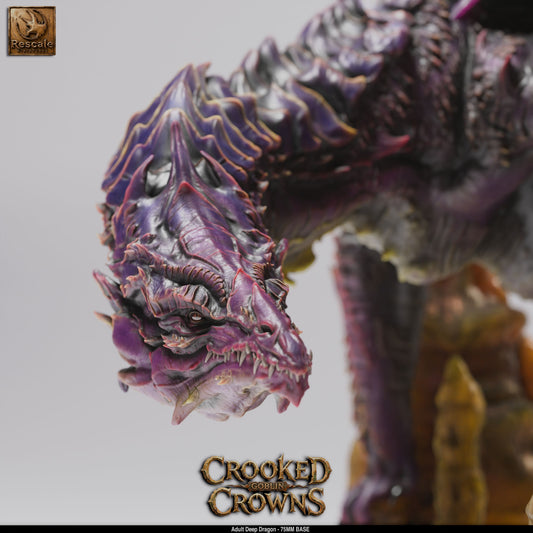 Adult Deep Dragon | D&D TTRPG Mini | Rescale Miniatures