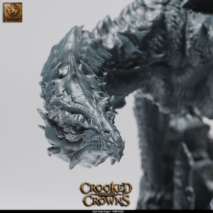 Adult Deep Dragon | D&D TTRPG Mini | Rescale Miniatures