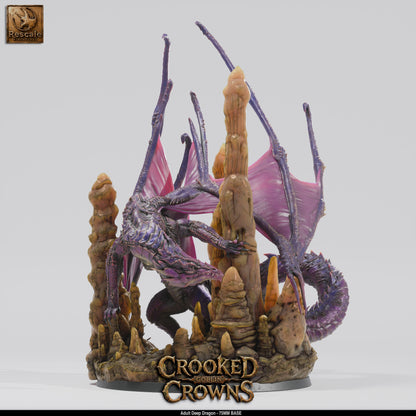 Adult Deep Dragon | D&D TTRPG Mini | Rescale Miniatures