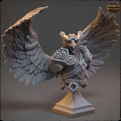 Bird Folk - The Skyborn of Aquila | Tabletop or Display Scale | D&D Mini | Daybreak Miniatures